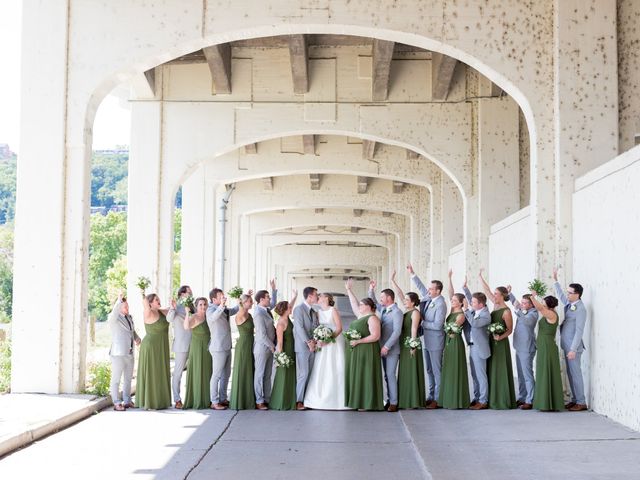 J.T. and Claire&apos;s Wedding in Cincinnati, Ohio 32