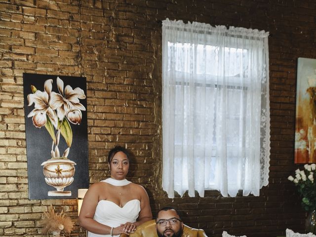 Kyle and Alliyah's Wedding in Philadelphia, Pennsylvania 89