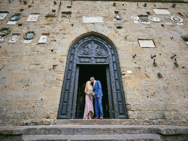 Mark and Barbara&apos;s Wedding in Volterra, Italy 66