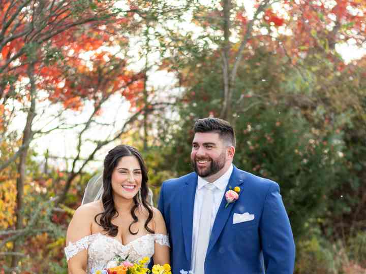 Leah Matt Beach Fall Wedding in Baltimore MD