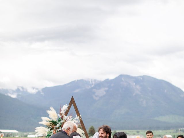 Samuel and Eula&apos;s Wedding in Arlee, Montana 71