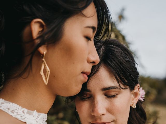 Clara and Adrienne&apos;s Wedding in Pescadero, California 5