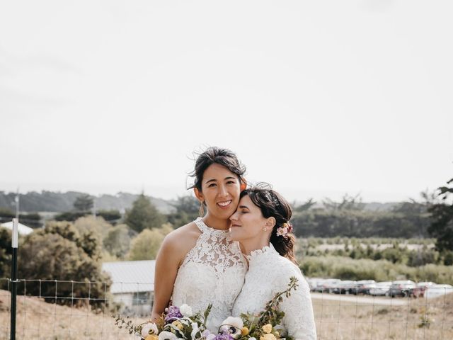 Clara and Adrienne&apos;s Wedding in Pescadero, California 8