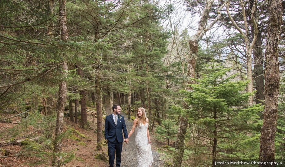 Alex and Haley's Wedding in Roan Mountain, Tennessee