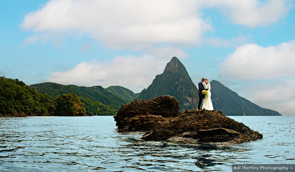 Barrie and Ashlee's Wedding in Gros Islet, St. Lucia