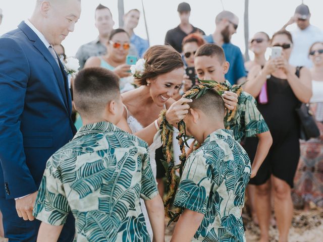 Kamalani and Derek&apos;s Wedding in Honolulu, Hawaii 12
