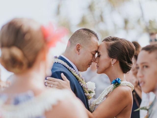 Kamalani and Derek&apos;s Wedding in Honolulu, Hawaii 14