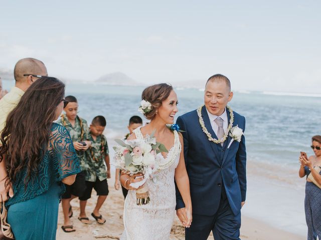Kamalani and Derek&apos;s Wedding in Honolulu, Hawaii 19