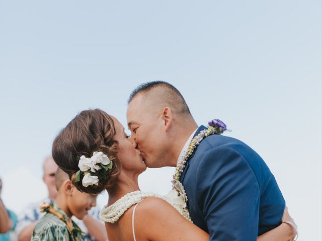 Kamalani and Derek&apos;s Wedding in Honolulu, Hawaii 18