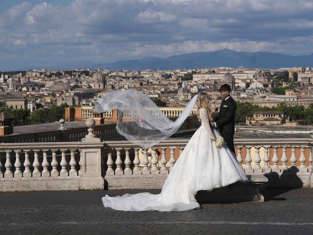 Ylenia and Costantin's Wedding in Rome, Italy 56