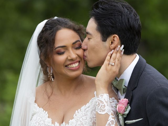 The wedding of Dominique and Raymond