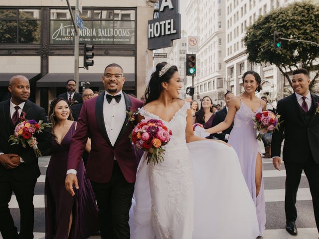 Sharrief and Victoria&apos;s Wedding in Los Angeles, California 121