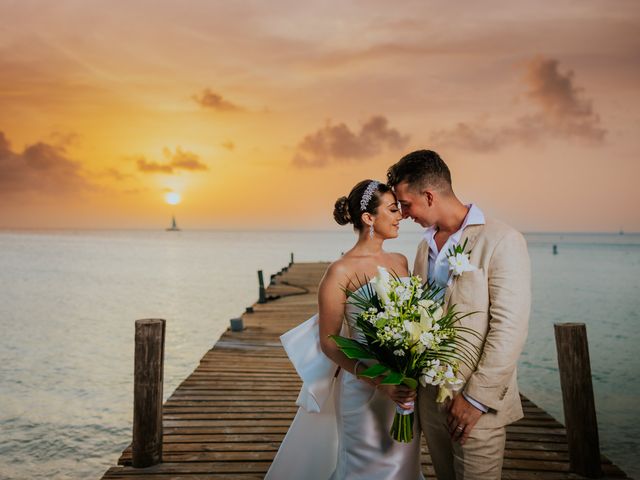 Anthony and Jaclyn&apos;s Wedding in Oranjestad, Aruba 322