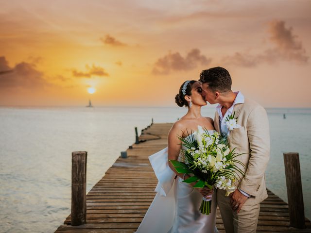 Anthony and Jaclyn&apos;s Wedding in Oranjestad, Aruba 323
