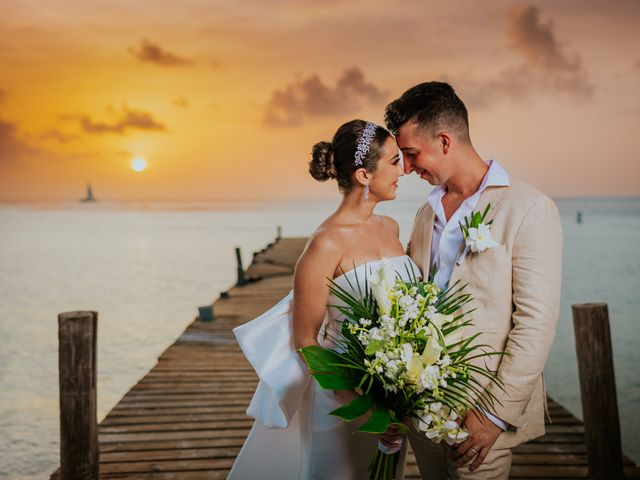 Anthony and Jaclyn&apos;s Wedding in Oranjestad, Aruba 325