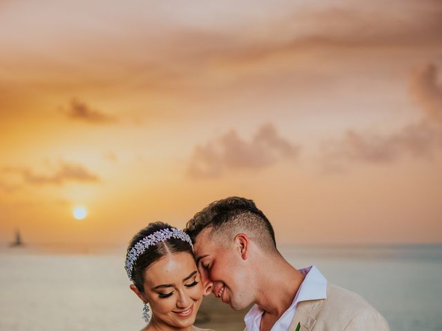 Anthony and Jaclyn&apos;s Wedding in Oranjestad, Aruba 326