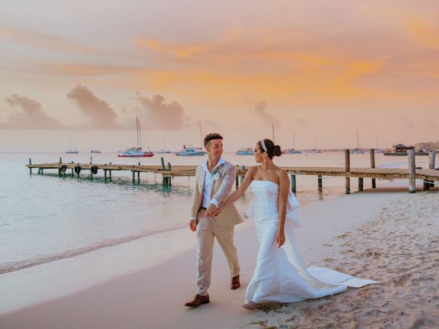 Anthony and Jaclyn&apos;s Wedding in Oranjestad, Aruba 341