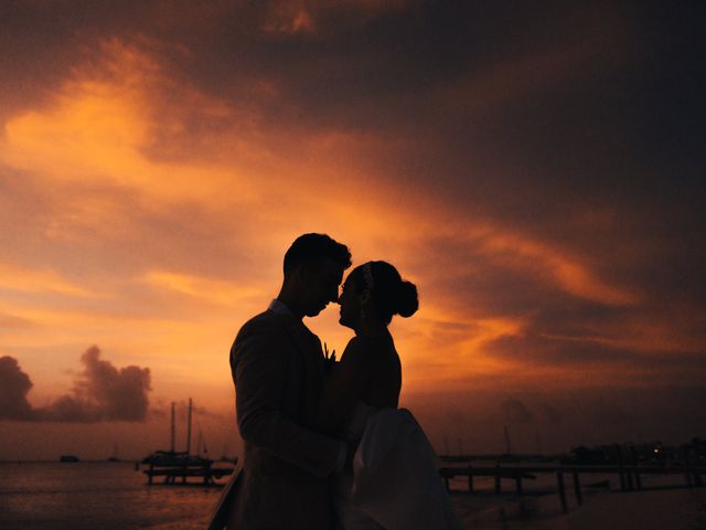 Anthony and Jaclyn&apos;s Wedding in Oranjestad, Aruba 347