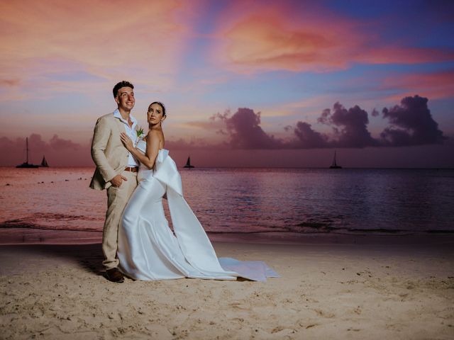 Anthony and Jaclyn&apos;s Wedding in Oranjestad, Aruba 348
