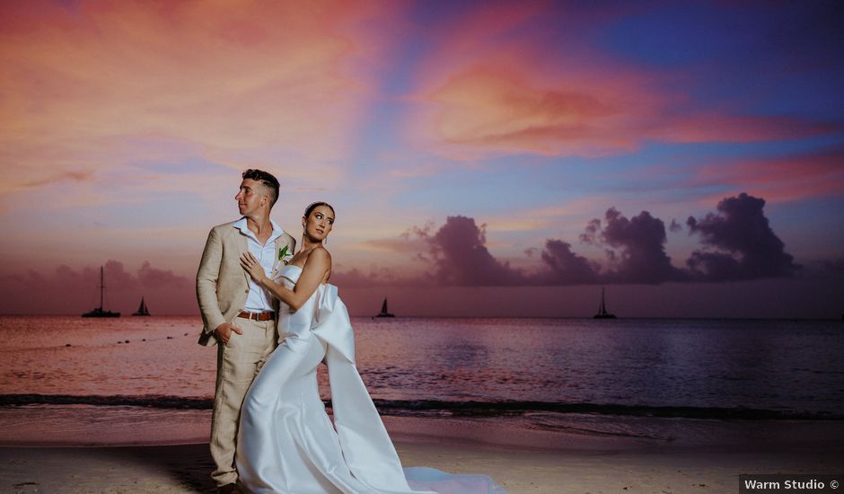Anthony and Jaclyn's Wedding in Oranjestad, Aruba