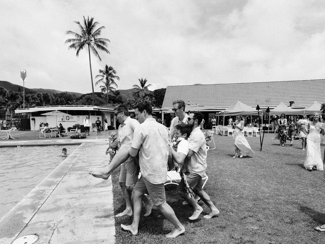 Megan and Eric&apos;s Wedding in Kaneohe, Hawaii 114