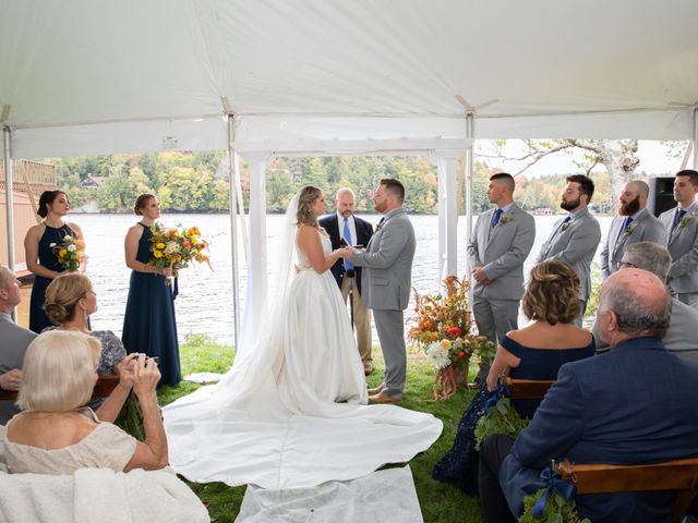 Stuart and Brittany&apos;s Wedding in Saranac Lake, New York 23