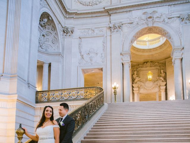 Stephany and Mario&apos;s Wedding in San Francisco, California 44
