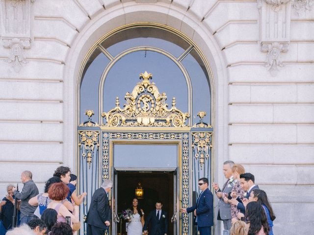 Stephany and Mario&apos;s Wedding in San Francisco, California 53