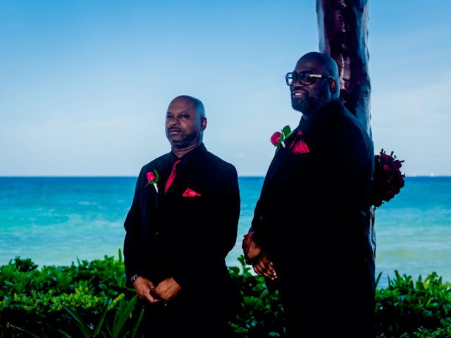 Willie and Tawanda&apos;s Wedding in Playa del Carmen, Mexico 116