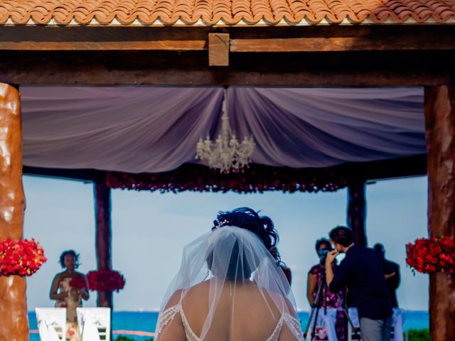 Willie and Tawanda&apos;s Wedding in Playa del Carmen, Mexico 118