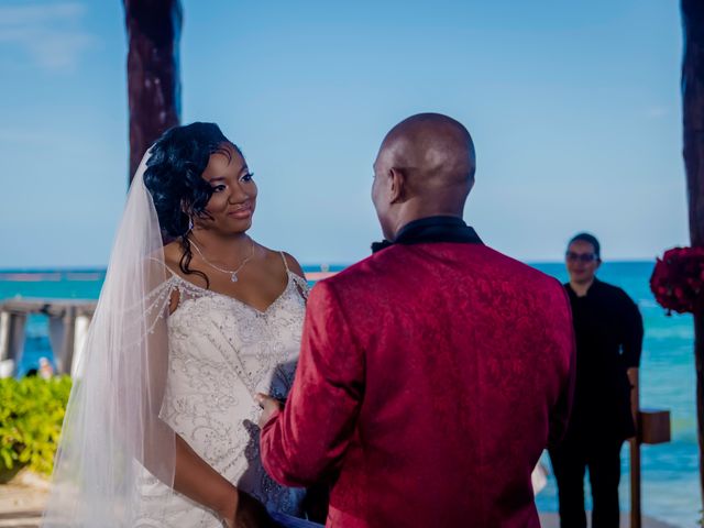 Willie and Tawanda&apos;s Wedding in Playa del Carmen, Mexico 131