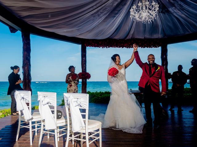 Willie and Tawanda&apos;s Wedding in Playa del Carmen, Mexico 143