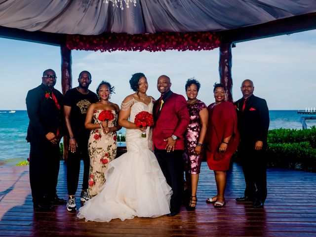 Willie and Tawanda&apos;s Wedding in Playa del Carmen, Mexico 155