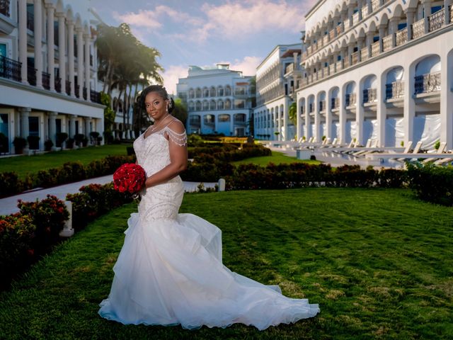 Willie and Tawanda&apos;s Wedding in Playa del Carmen, Mexico 168