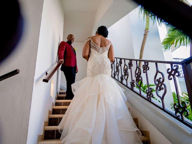 Willie and Tawanda&apos;s Wedding in Playa del Carmen, Mexico 171