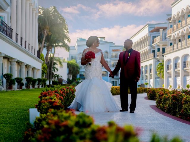 Willie and Tawanda&apos;s Wedding in Playa del Carmen, Mexico 173