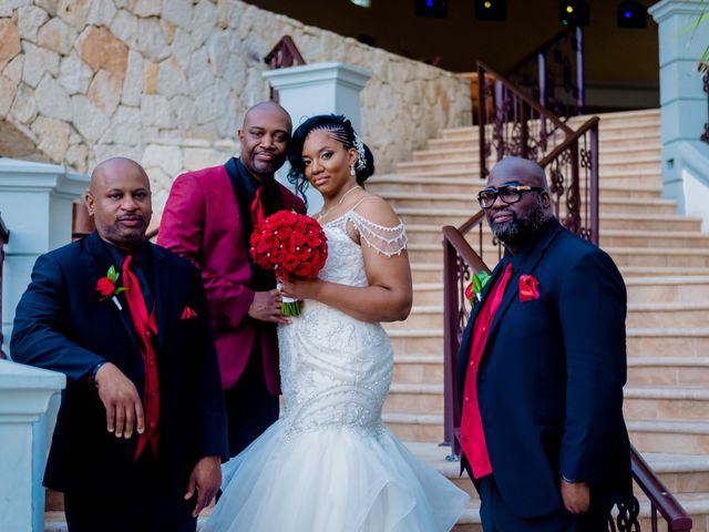 Willie and Tawanda&apos;s Wedding in Playa del Carmen, Mexico 176