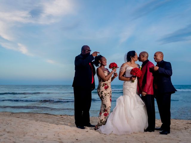 Willie and Tawanda&apos;s Wedding in Playa del Carmen, Mexico 185