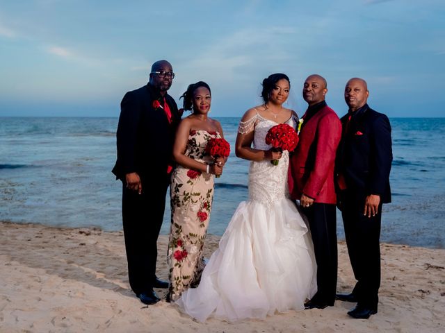 Willie and Tawanda&apos;s Wedding in Playa del Carmen, Mexico 186