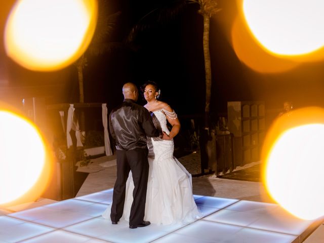 Willie and Tawanda&apos;s Wedding in Playa del Carmen, Mexico 202