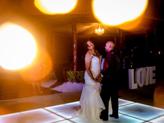 Willie and Tawanda&apos;s Wedding in Playa del Carmen, Mexico 209