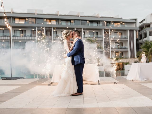 Richard and Heather&apos;s Wedding in Cancun, Mexico 19