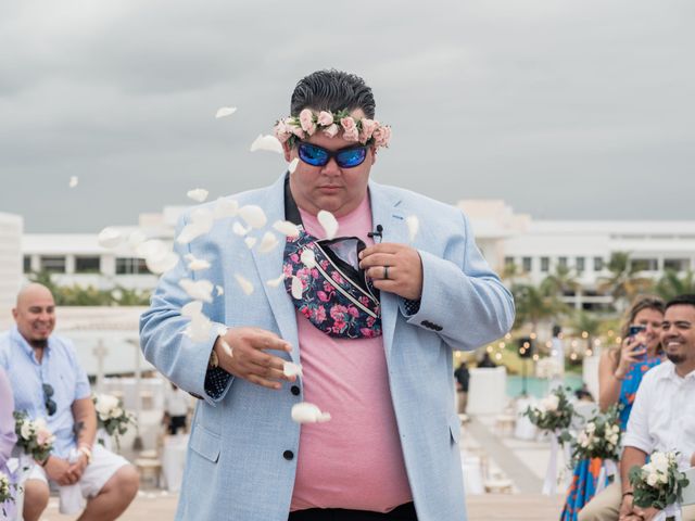 Richard and Heather&apos;s Wedding in Cancun, Mexico 73