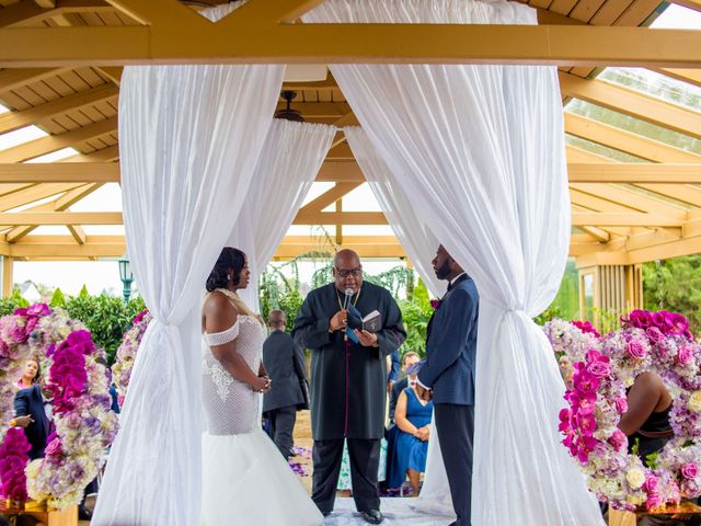 Sheena Djokotoe-Curtis and Nkosane Curtis&apos;s Wedding in Franklin Square, New York 3