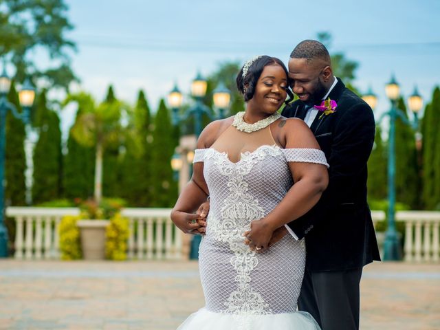 Sheena Djokotoe-Curtis and Nkosane Curtis&apos;s Wedding in Franklin Square, New York 11