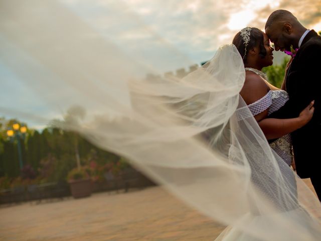 Sheena Djokotoe-Curtis and Nkosane Curtis&apos;s Wedding in Franklin Square, New York 1