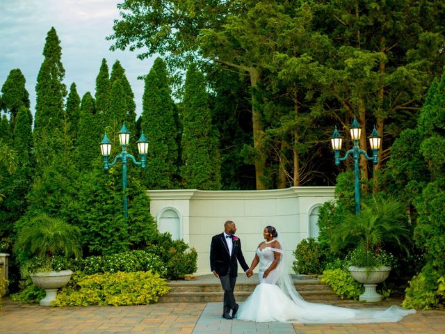 Sheena Djokotoe-Curtis and Nkosane Curtis&apos;s Wedding in Franklin Square, New York 12