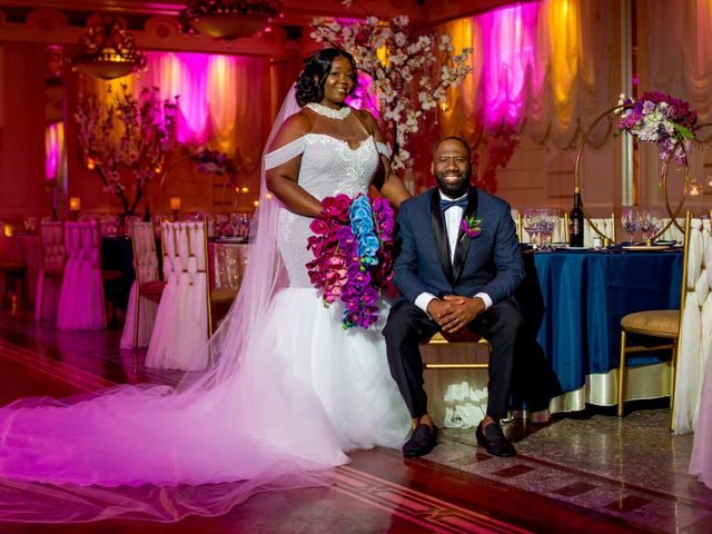 Sheena Djokotoe-Curtis and Nkosane Curtis&apos;s Wedding in Franklin Square, New York 15