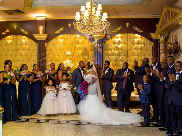 Sheena Djokotoe-Curtis and Nkosane Curtis&apos;s Wedding in Franklin Square, New York 26