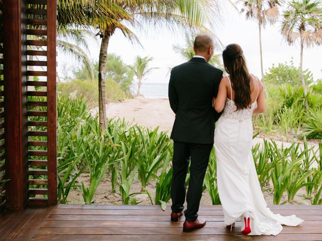 Ngan and Alex&apos;s Wedding in Cancun, Mexico 67